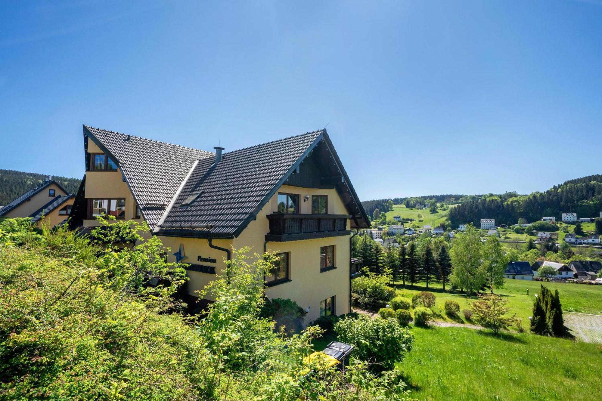 Pension Bergblick Marienberg Extérieur photo