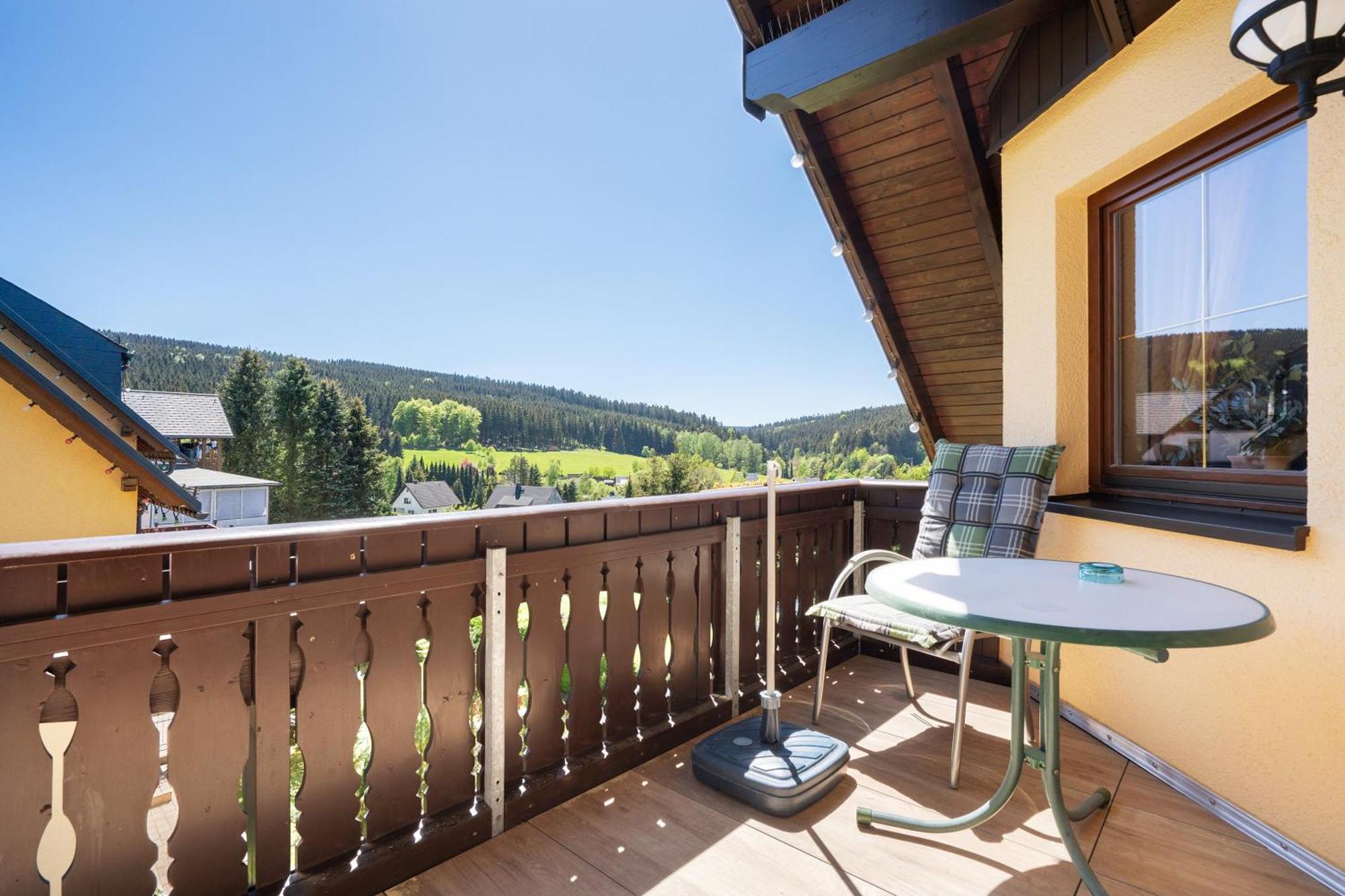 Pension Bergblick Marienberg Extérieur photo