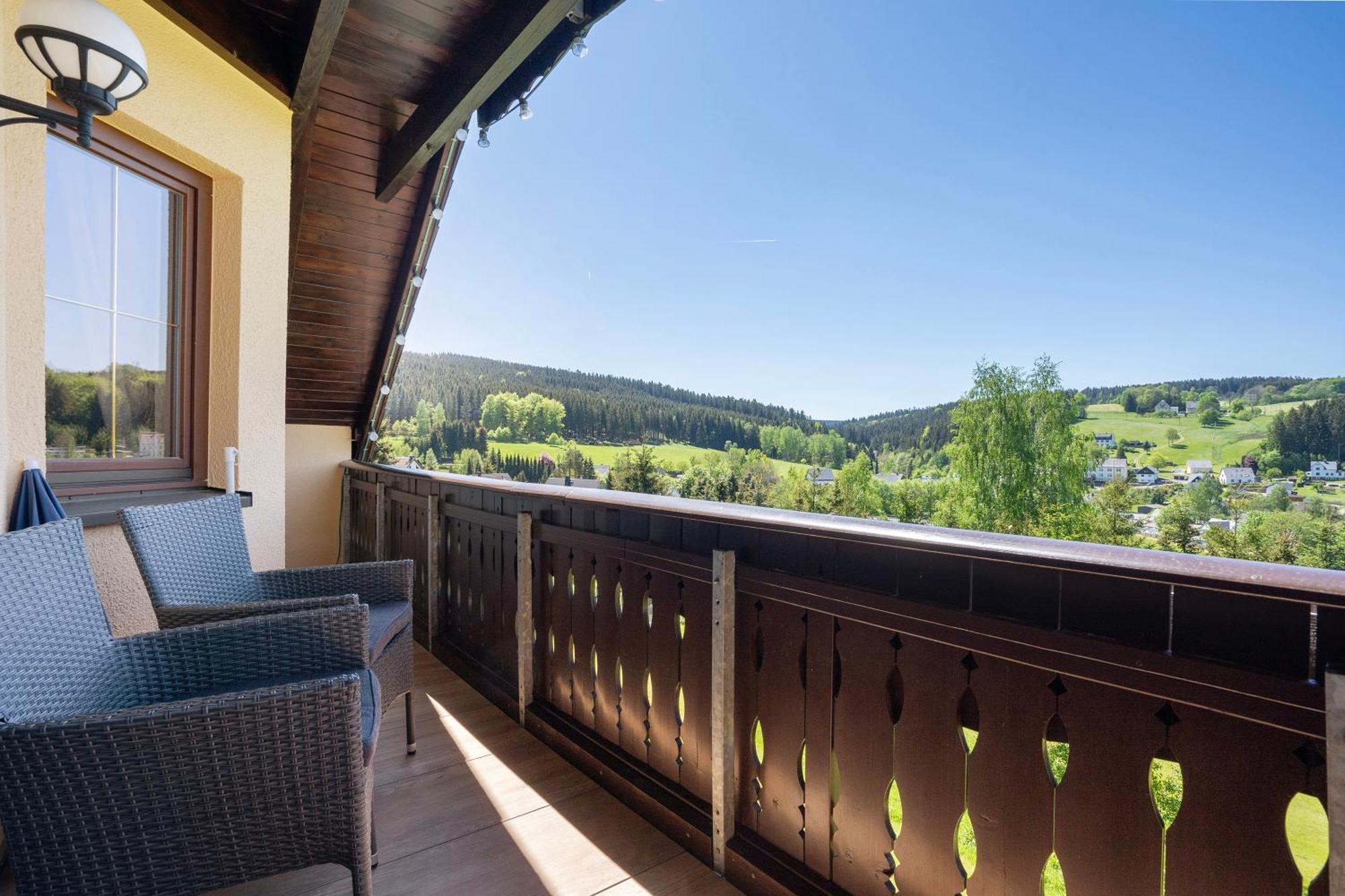 Pension Bergblick Marienberg Extérieur photo