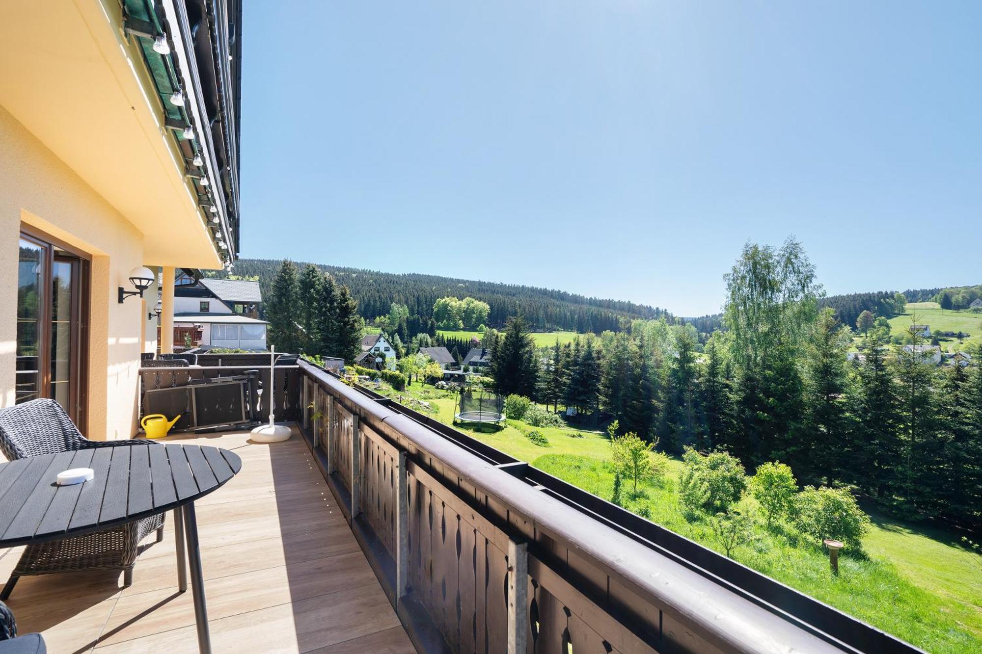 Pension Bergblick Marienberg Extérieur photo